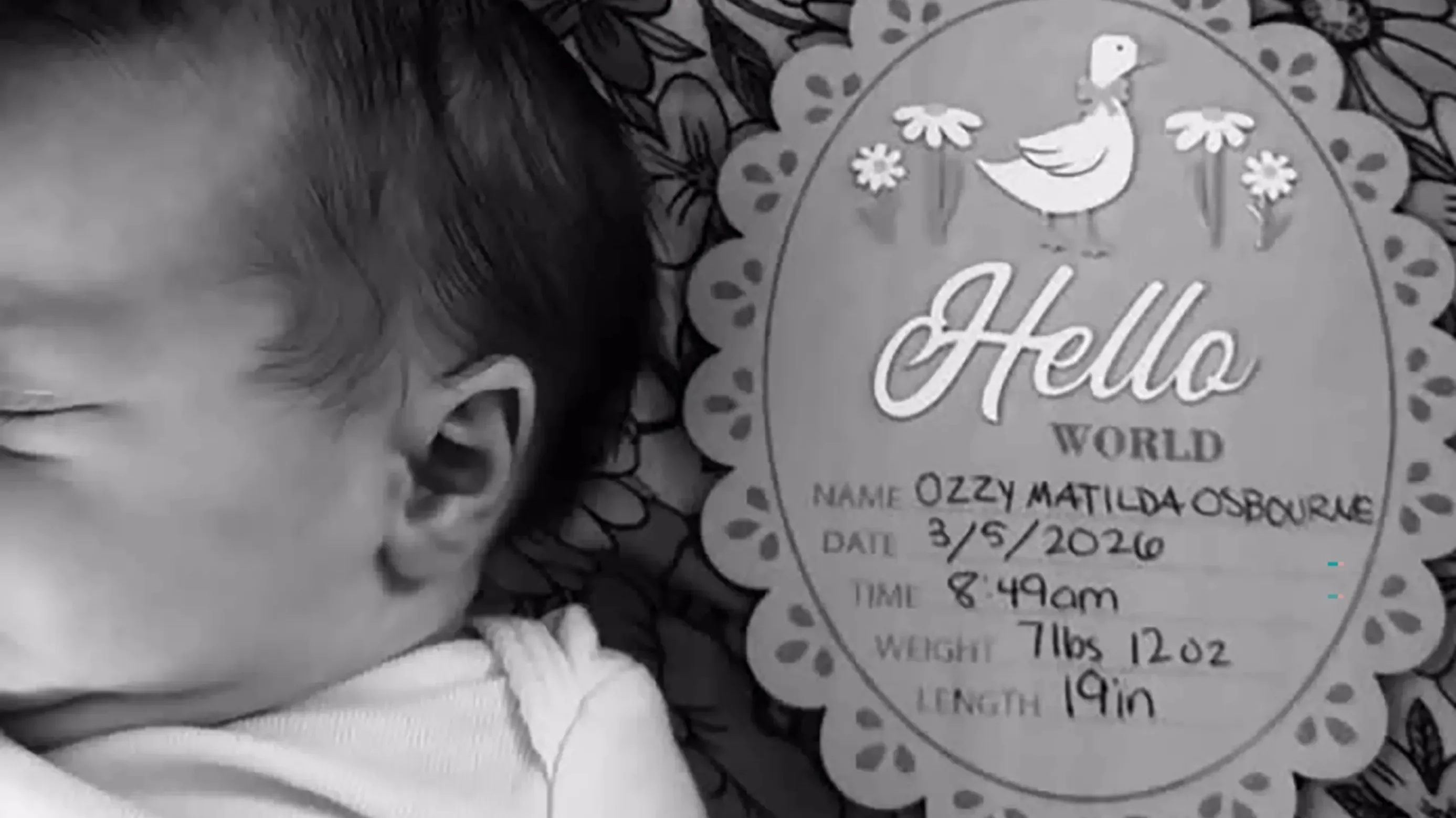 Jack Osbourne Welcomes Daughter Ozzy Matilda—A Tender Tribute to His Late Father