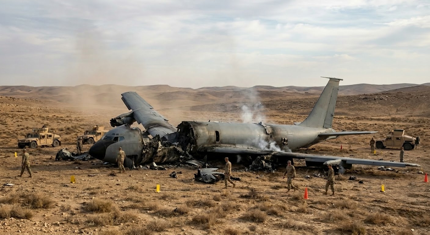 US Confirms KC-135 Crashes in Western Iraq; Rules Out Hostile Fire