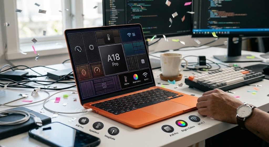 MacBook Neo Leak: A18 Pro Chip, Bright Colors & Wi-Fi 7—What We Know So Far