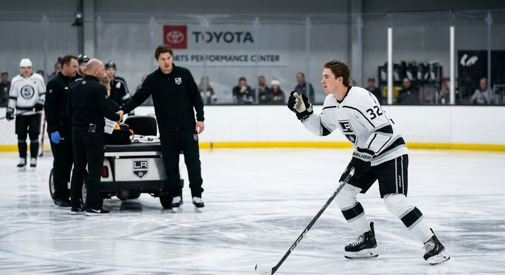 Angus Booth Gets the Call: Kings Plug Defense Amid Kuzmenko’s IR Setback