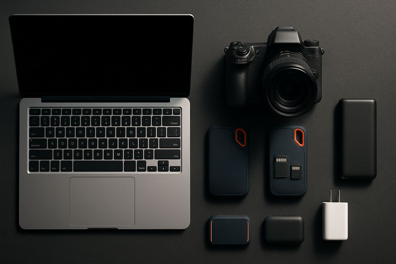 Best compact, secure travel setup for photo/video editing