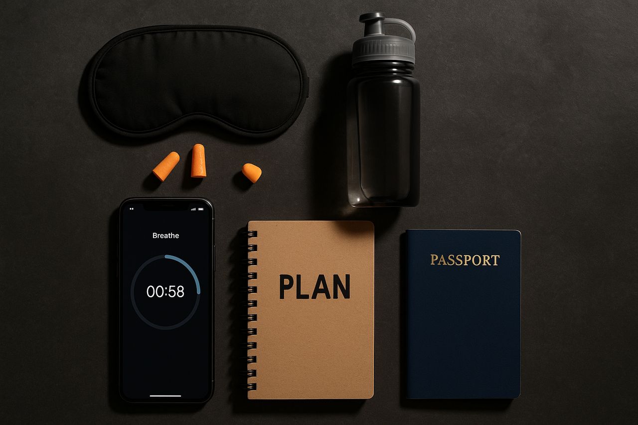 Travel panic disorder plan: simple tools for crowded places