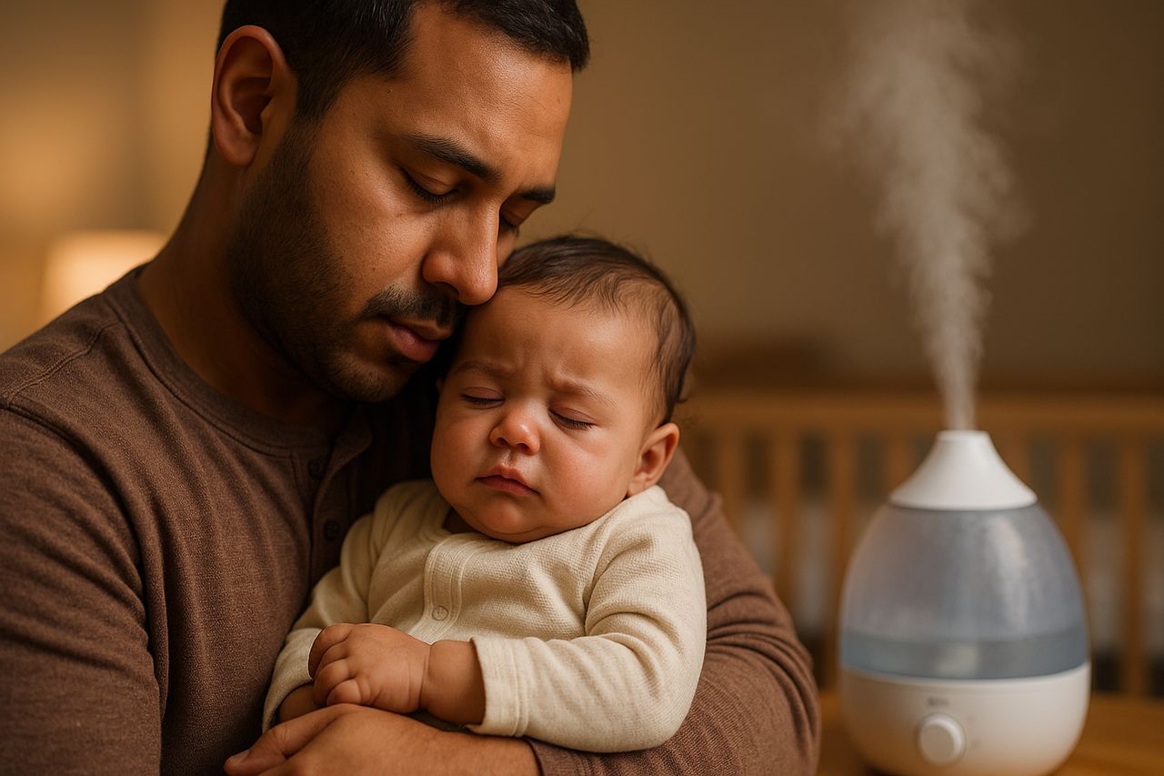 Baby cold care: safe home remedies, red flags, and when to call