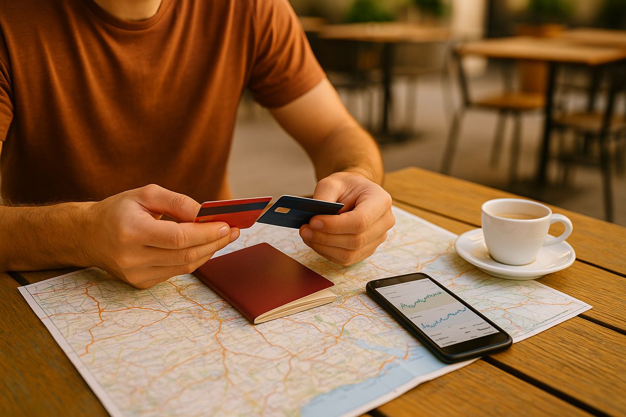 Manage money on long trips: fees, exchange, ATM safety