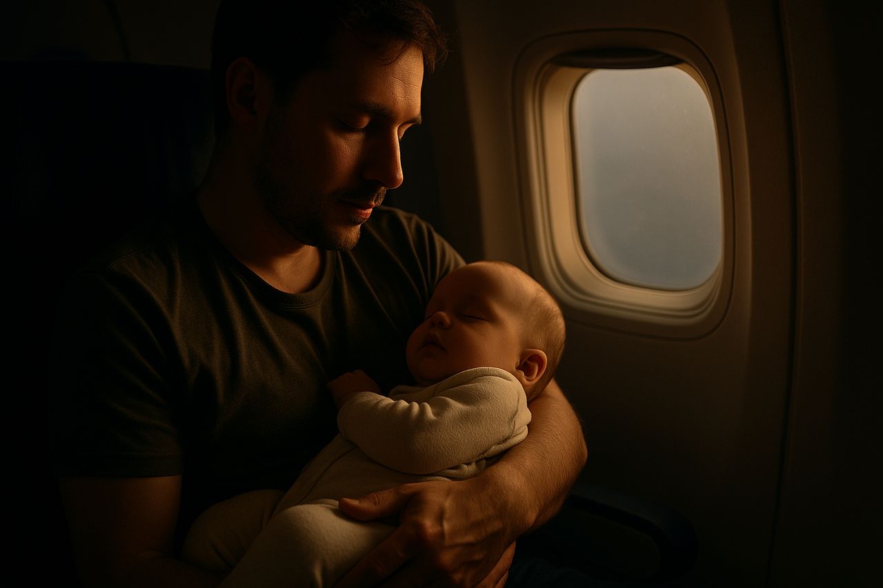 Long-haul flight with baby: must-have items and sanity-saving tips
