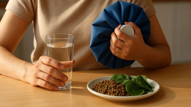 Recover from blood loss fast: first aid, iron, safe return