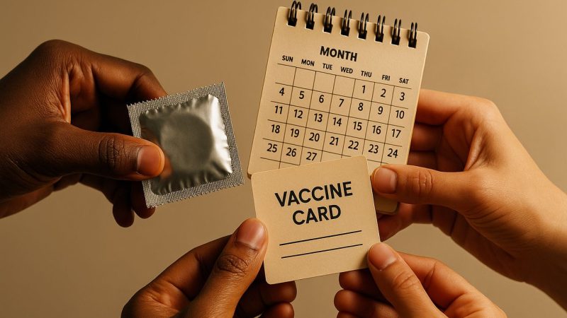 Safe sex and STI prevention guide, condoms, PrEP, vaccines