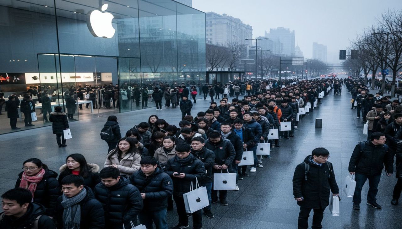 iPhone 17 launch in Beijing draws huge queues, Pro Max leads