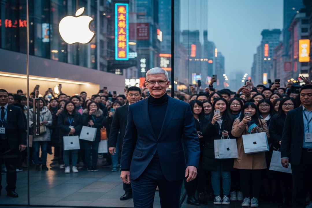 Tim Cook in China, succession chatter grows: what’s real now
