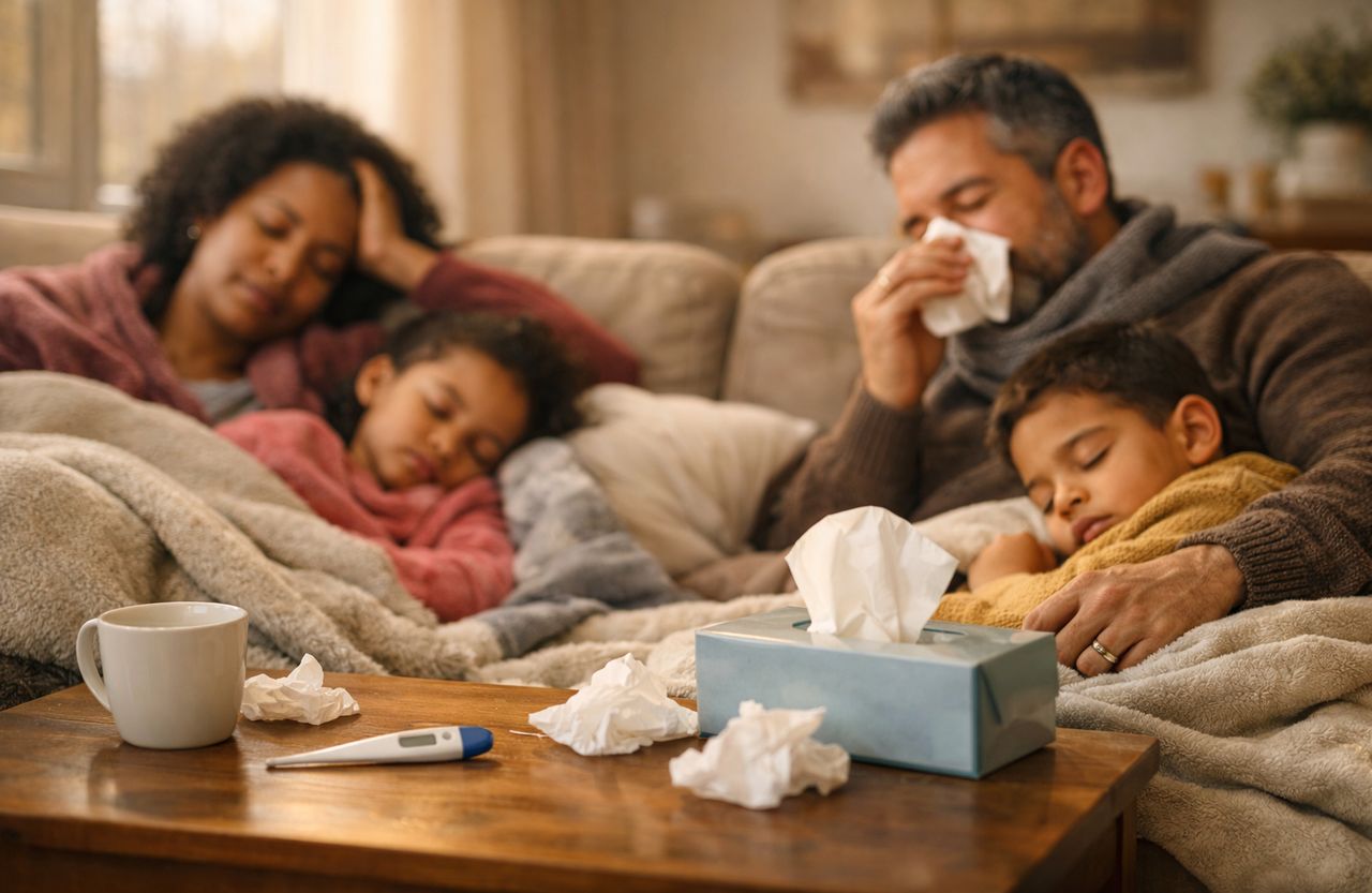 What counts as influenza symptoms
