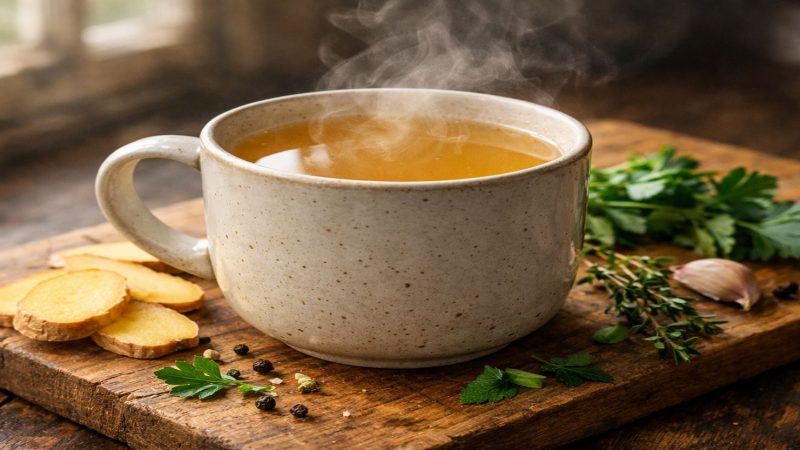 What bone broth is, and why people drink it