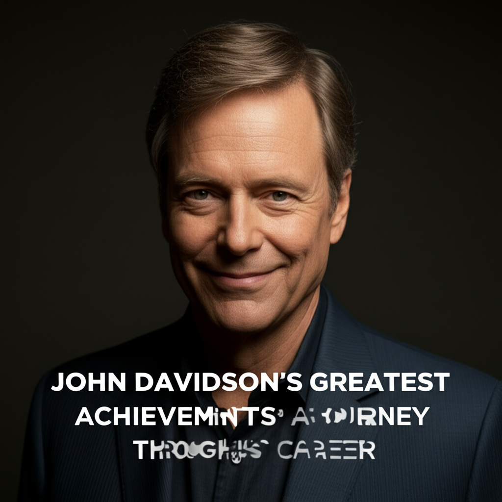 John Davidson’s Greatest Achievements: A Journey Through His Career